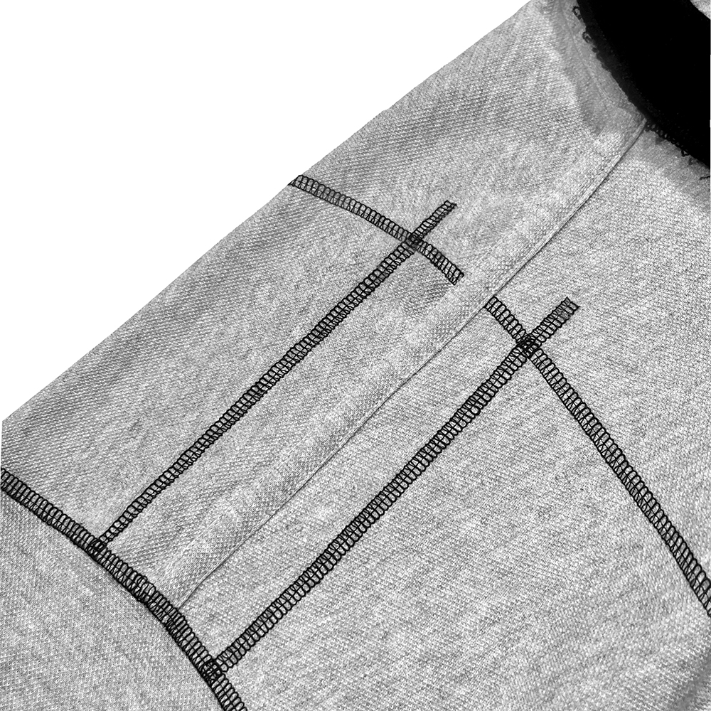 에러앤와이씨 투 레이어 폴로셔츠 그레이(ERROR NYC 2-layer Polo Shirt Gray) - 4