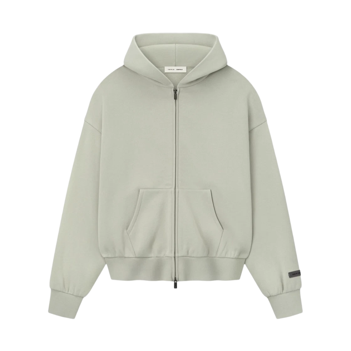 Essentials Essentials Classic Fleece Zip Up Hoodie Abbey Stone - 25SS · M