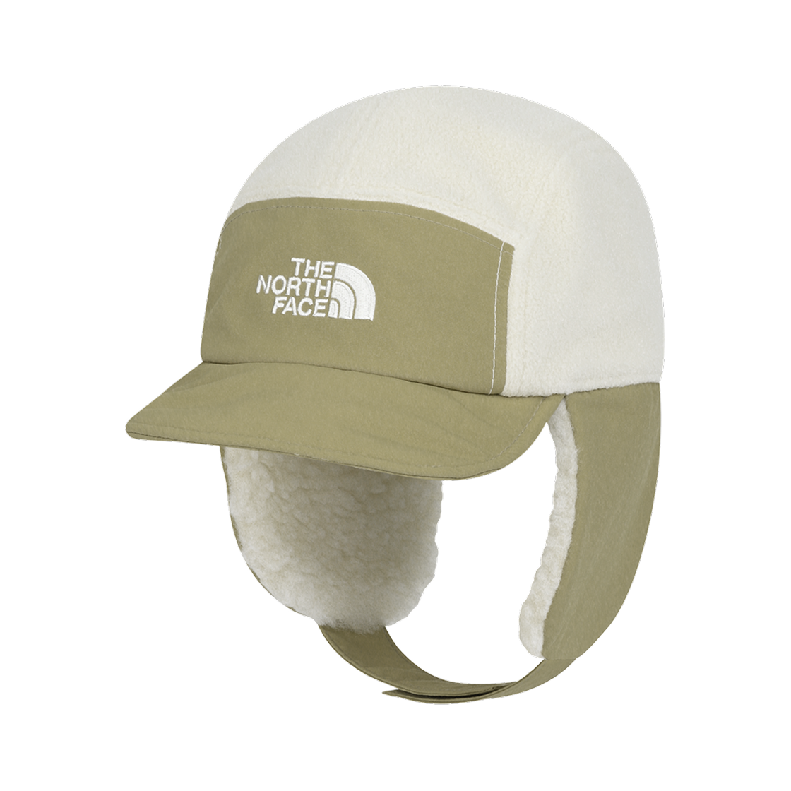 NE3CR59M The North Face White Label Fleece Earmuff Cap Cream - 25FW