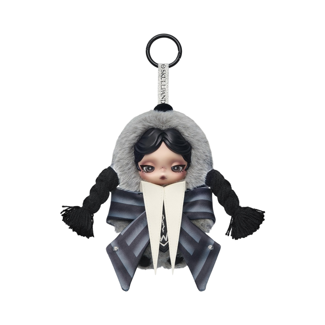 - Pop Mart Skullpanda x Wednesday Plush Nevermore Academy Uniform Version