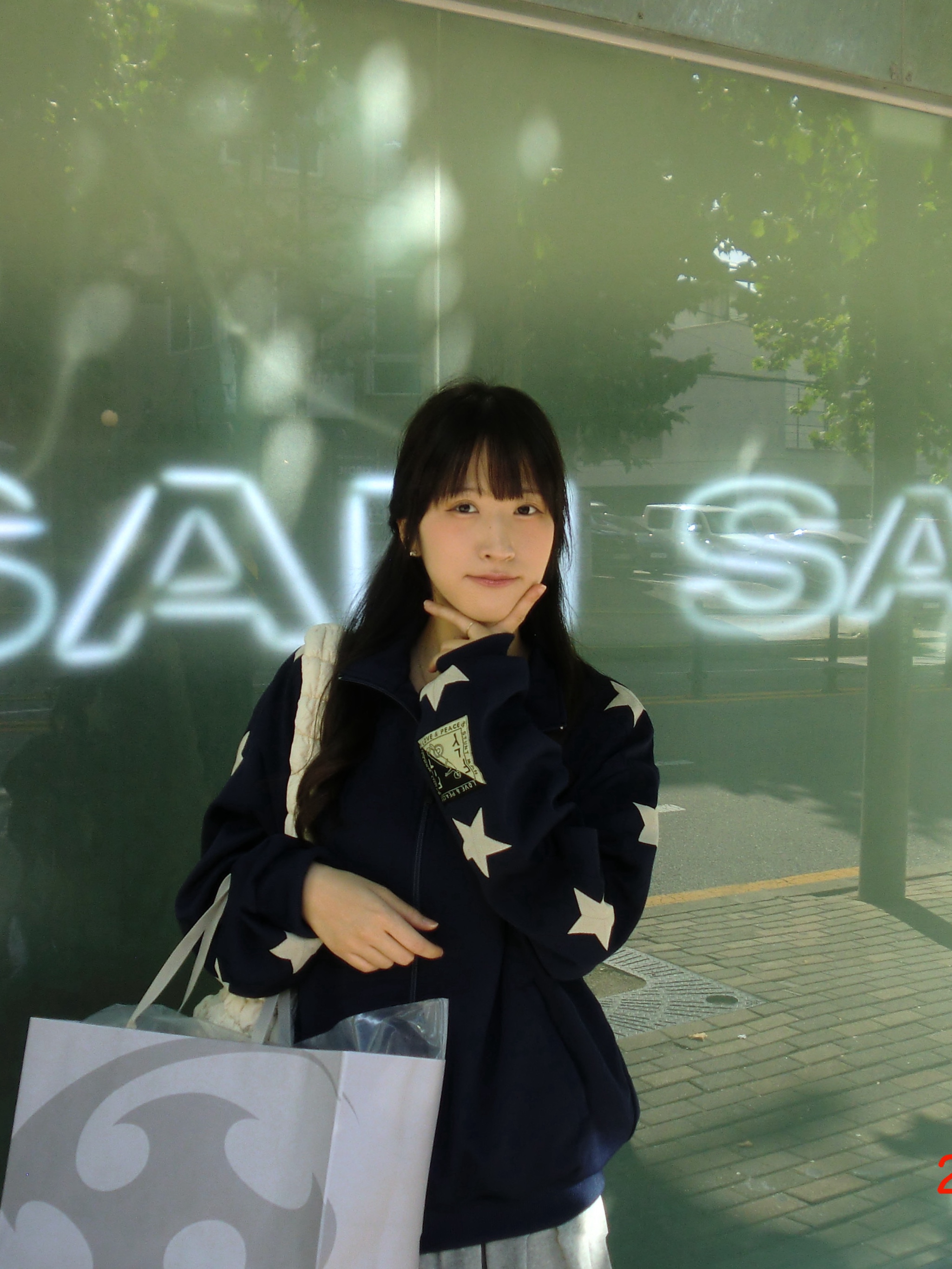 Sansan Gear Cotton Wave Pants Grey, Sansan Gear Suffix Puffer Jacket Grey_25FW 착용 스타일 - 3