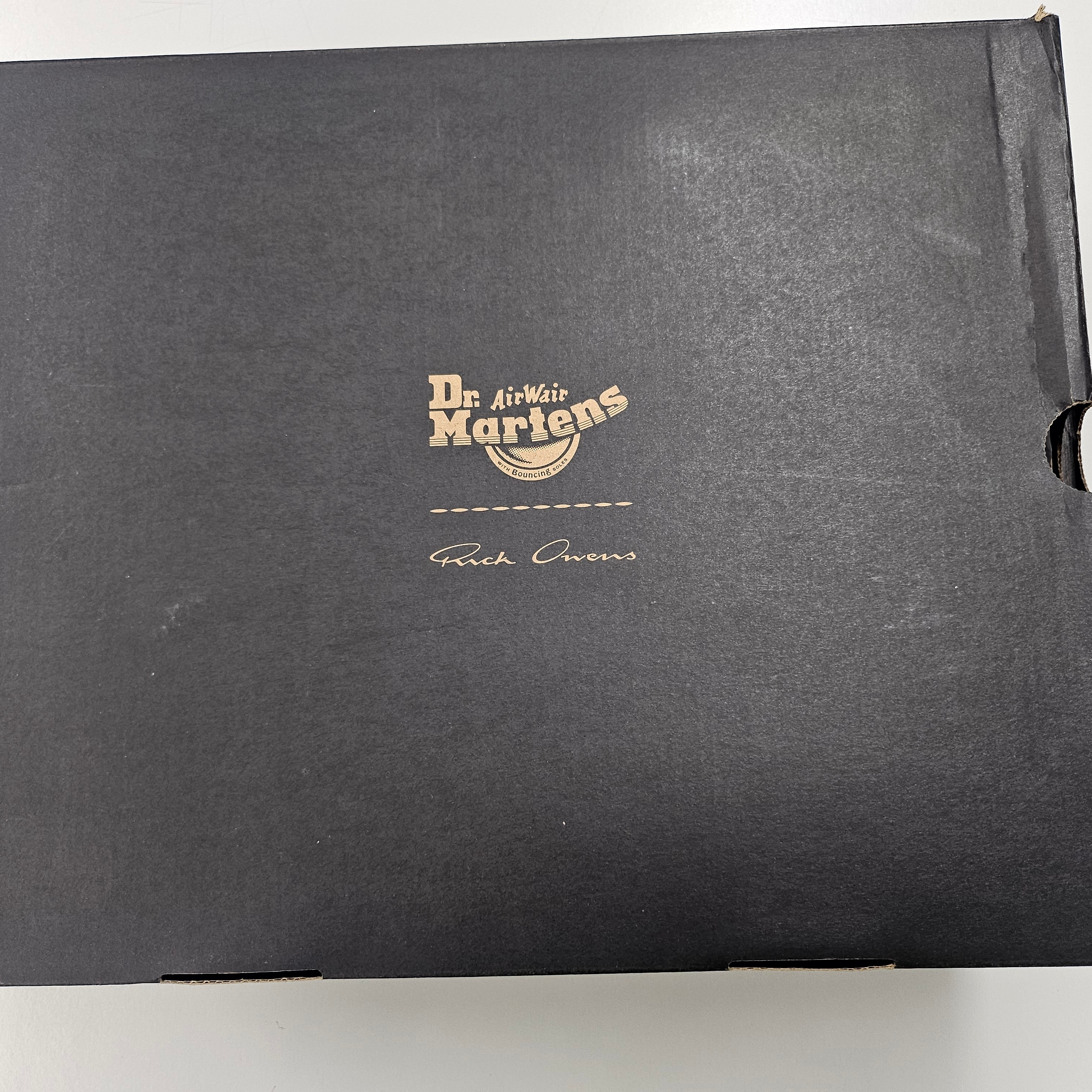 Dr. Martens x Rick Owens 1460 Quad Sole Mega Lace Boots Black 착용 스타일 - 7