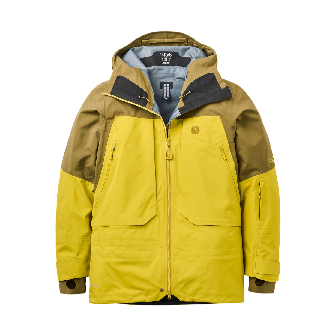 랩 크로마 컨버지 고어텍스 스키 자켓 오크 다크 폴른(Rab Khroma Converge Gore-Tex Ski Jacket Oak Dark Pollen) - 1