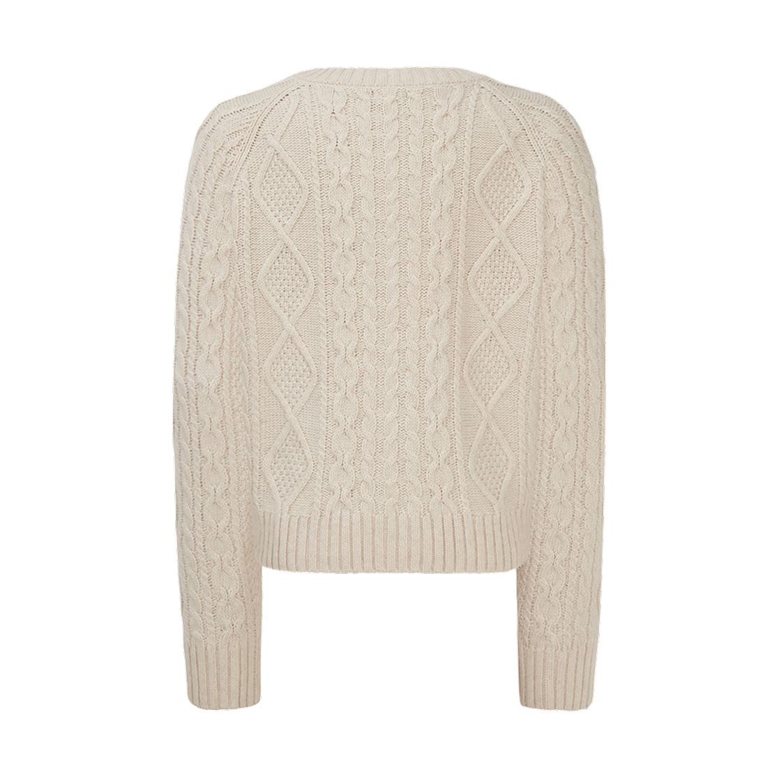 (W) 노스페이스 루오토 울 가디건 크림 - 25FW((W) The North Face Luoto Wool Cardigan Cream - 25FW) - 2