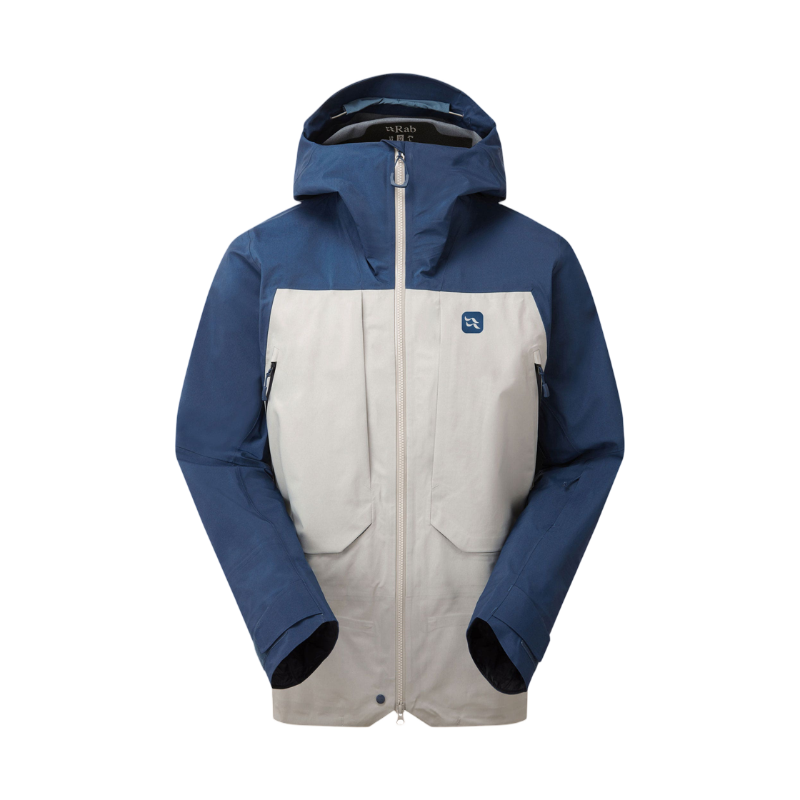 랩 크로마 컨버지 고어텍스 스키 자켓 템페스트 블루 라이트 징크(Rab Khroma Converge Gore-Tex Ski Jacket Tempest Blue Light Zinc) - 1