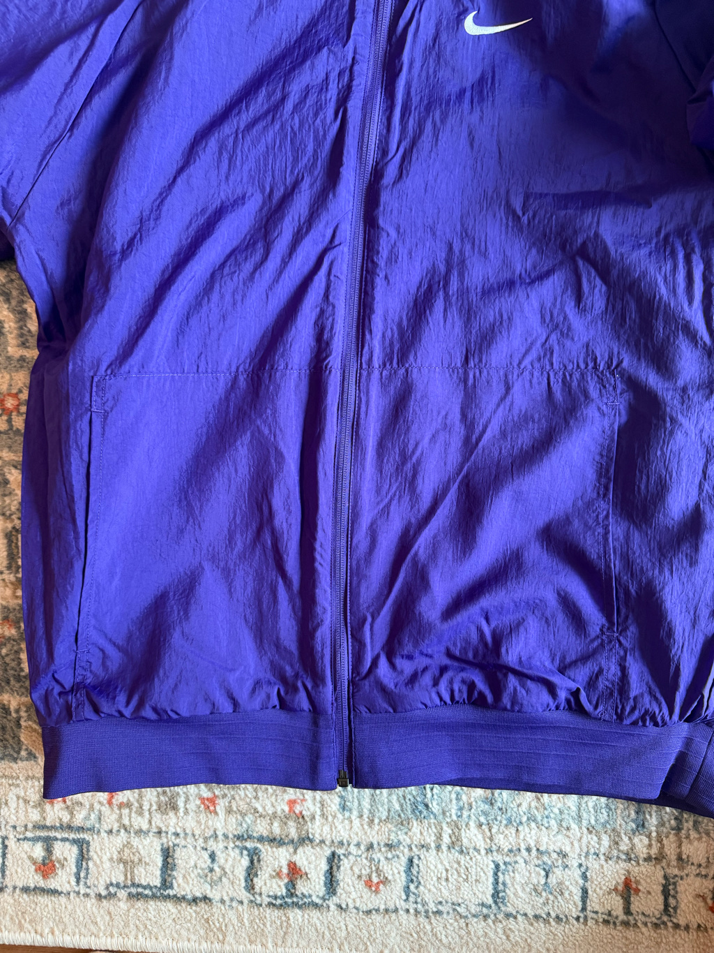 Nike NSW Reversible Jacket Court Purple White - Asia 착용 스타일 - 7