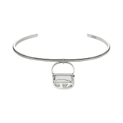 Diesel Dx1621040 Stainless Steel Cuff Bracelet Silver