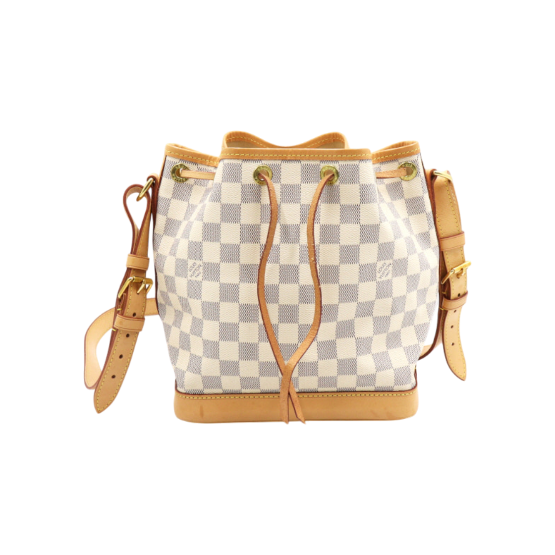 IT4TKG2N5HJM Louis Vuitton Damier Azur Canvas String Closure Bag