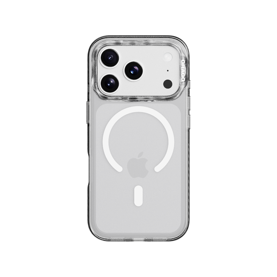 그래그 맥세이프 레이어스 프레임 케이스 - 클리어 블랙(Gragg Magsafe Layers Frame Case - Clear Black)