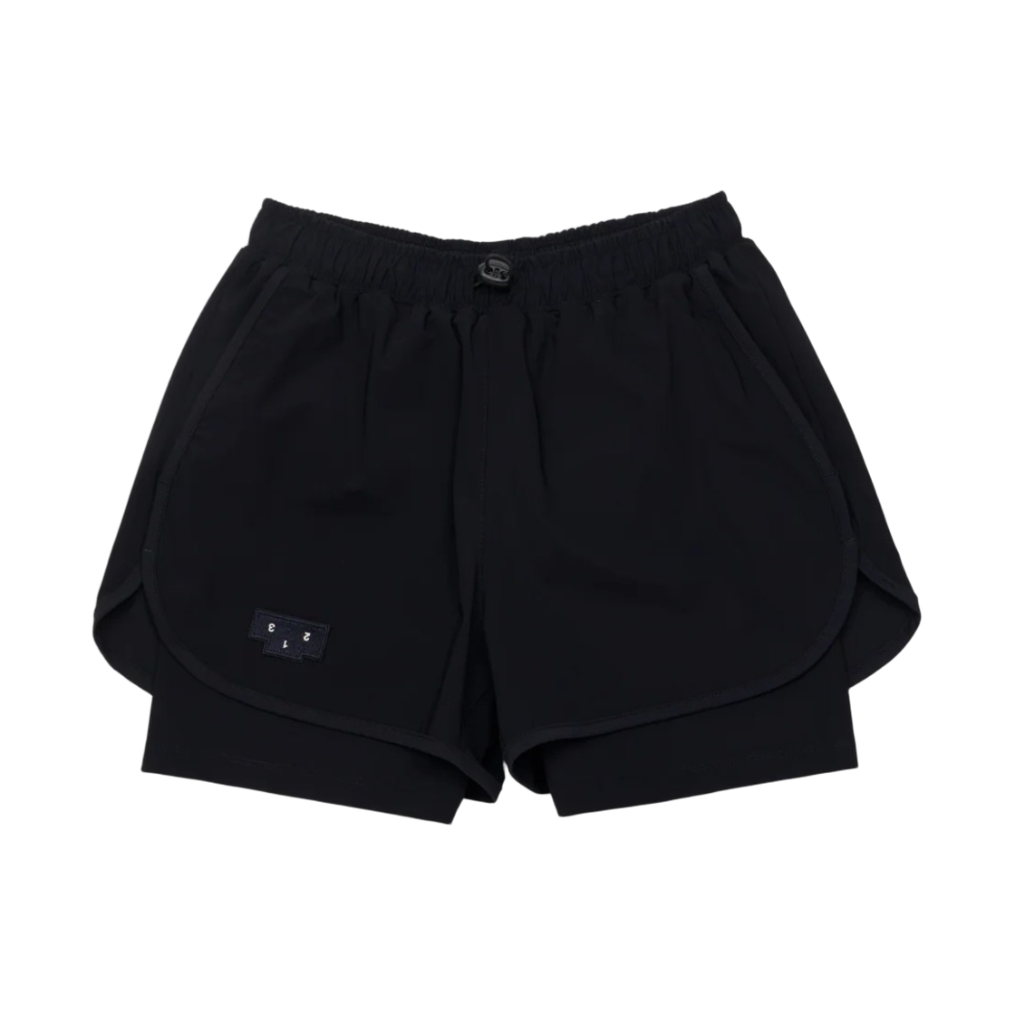 우나 플로우 쇼츠 3인치 블랙(Unna Flow Shorts 3" Black)