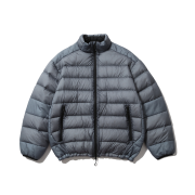[FW25] moif Helium Down Jacket Sheer Dusty Blue