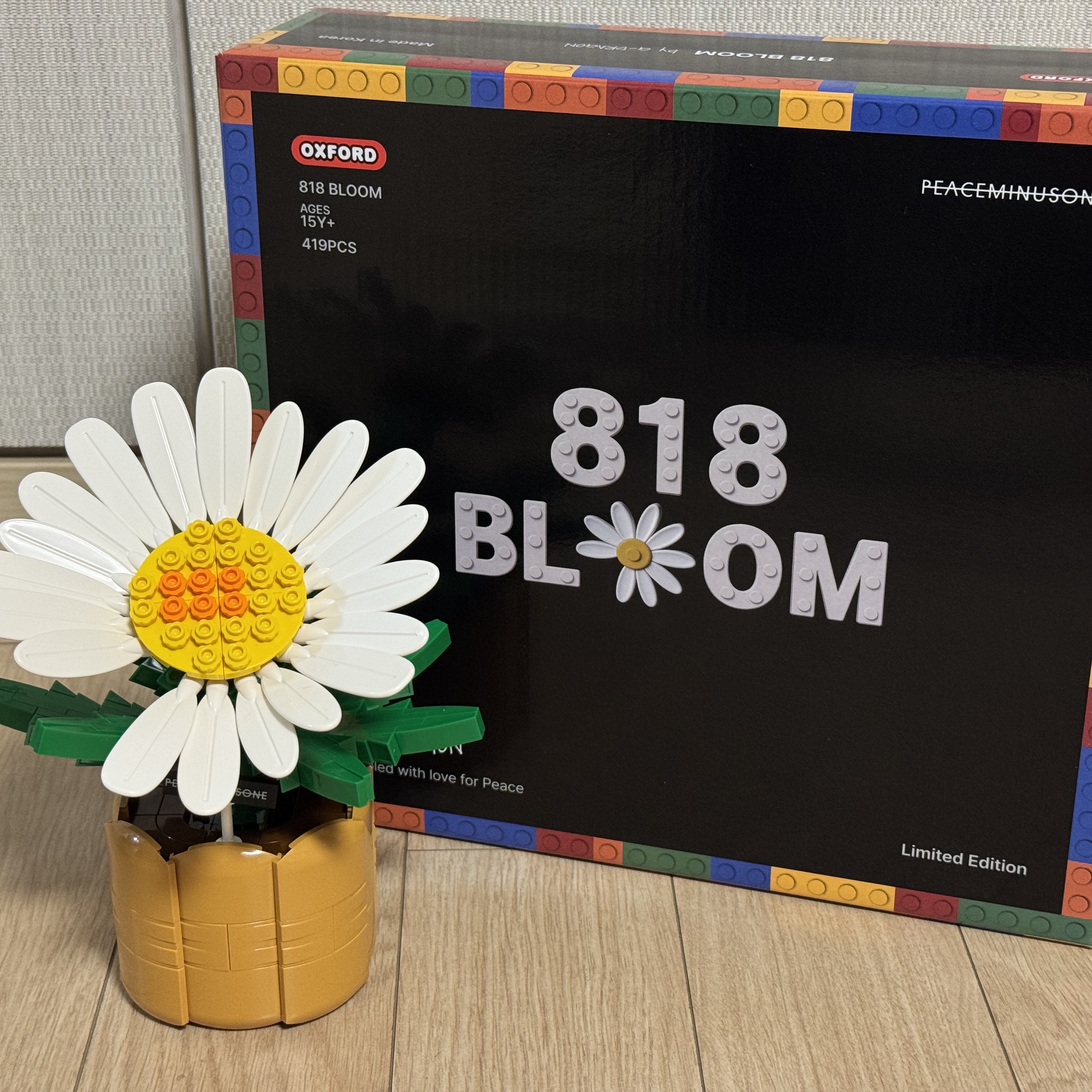 Oxford x Peaceminusone 818 Bloom 착용 스타일
