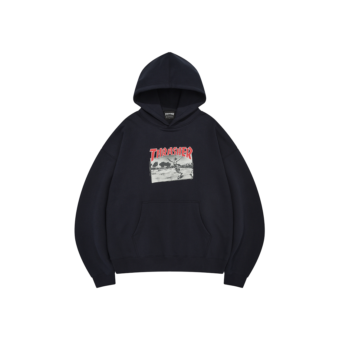 트레셔 제이크디시 후디 네이비(THRASHER Jake Dish Hoodie Navy)