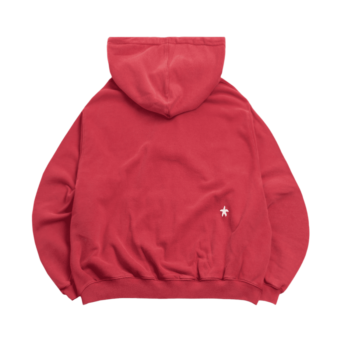 트위드 클래식 자수 셋업 후드 애플 레드(Tuewid Classic Embroidery Set Up Hoodie Apple Red) - 2