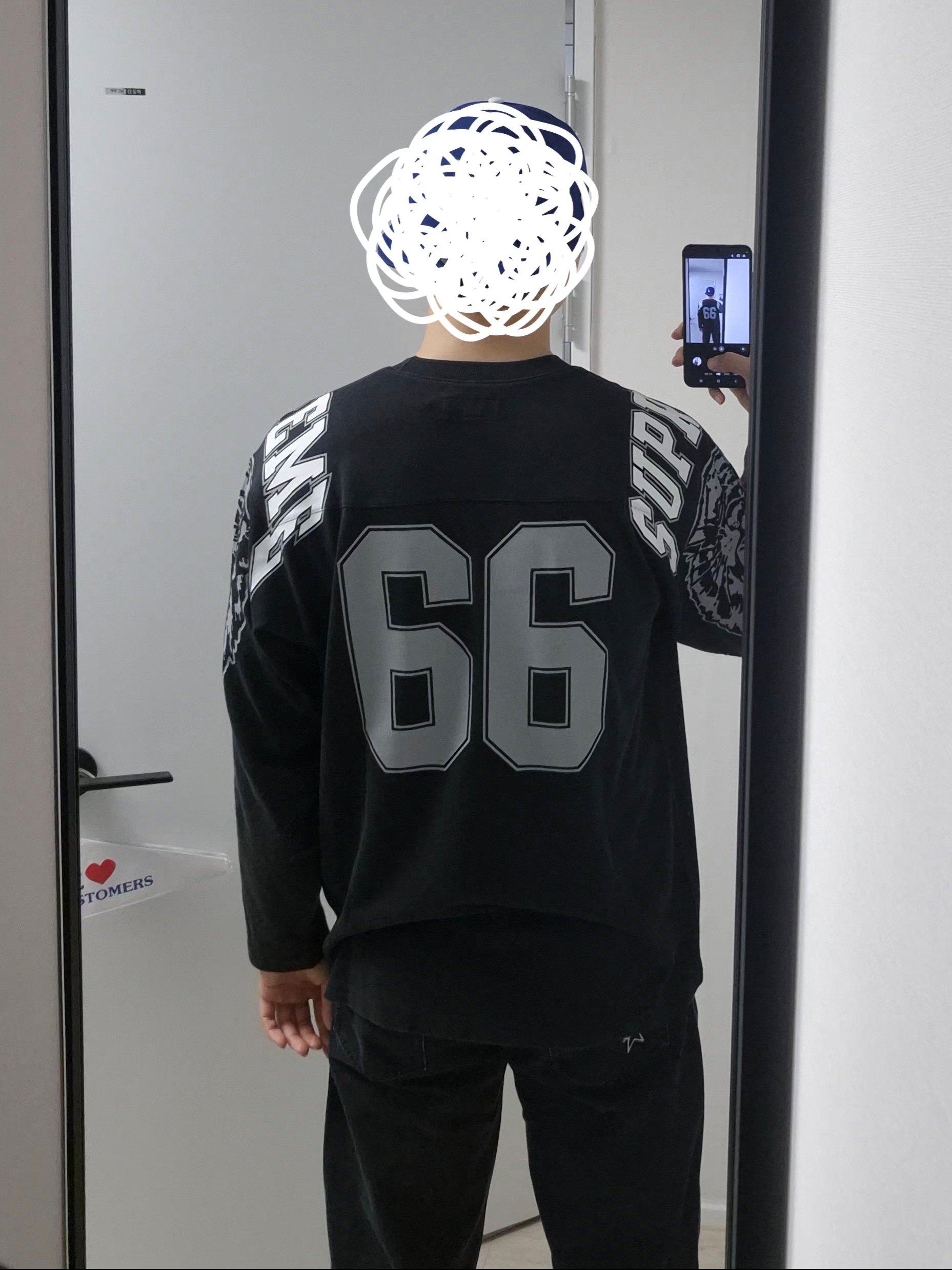 Palace Reflecto 1/4 Zip Navy - 25SS, Nike x Stussy Utility Pants Obsidian (HQ8545-451) 착용 스타일 - 7