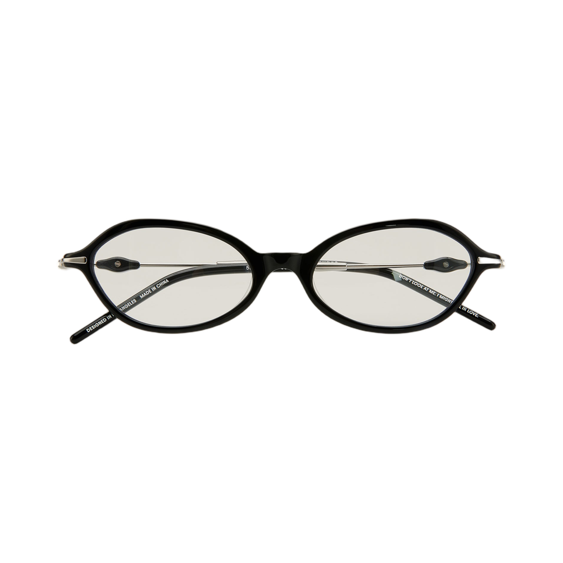 보니 클라이드 니사 실버 논 프리스크립션 블루 라이트 렌즈(Bonnie Clyde Nisa Silver Non Prescription Blue Light Lenses)