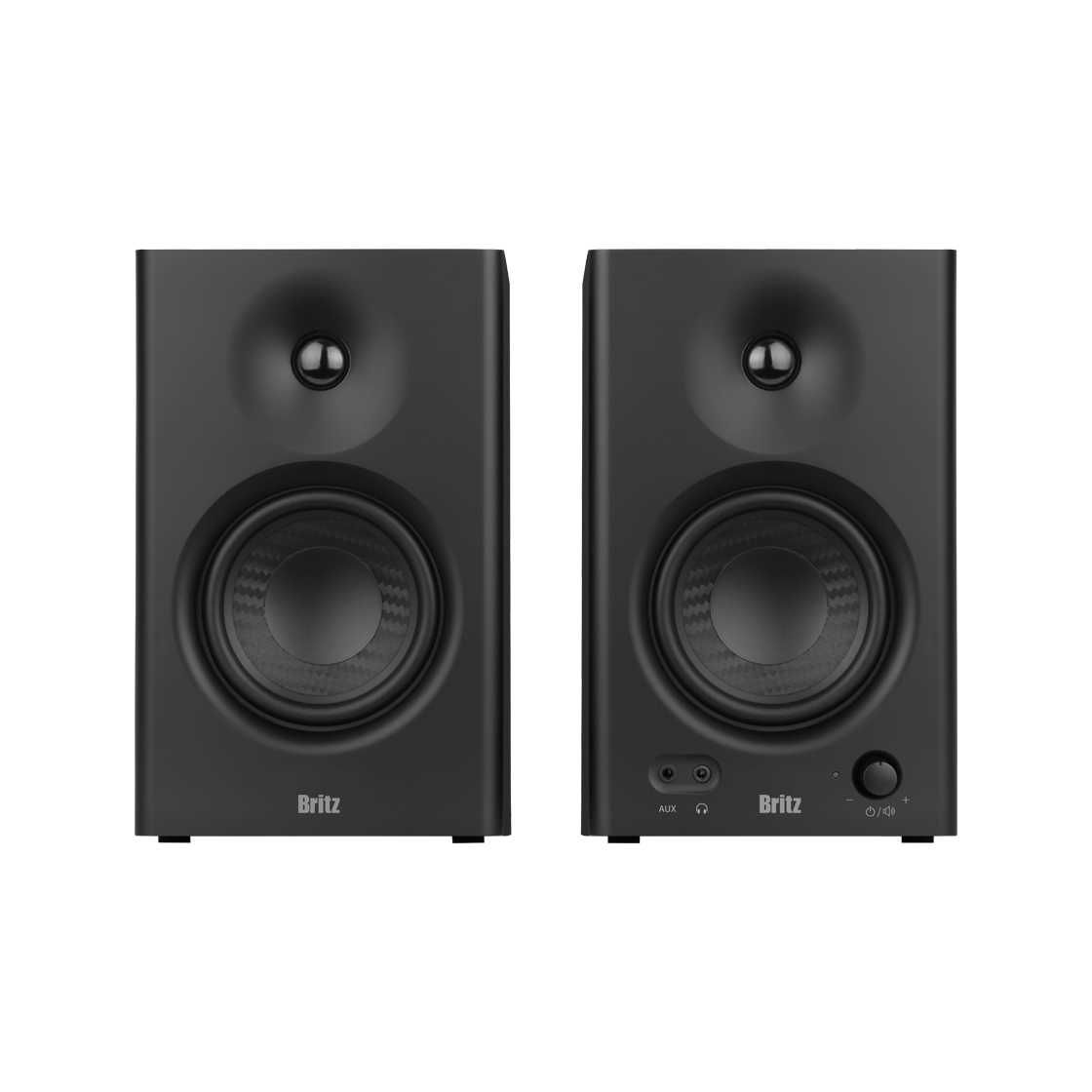 BR-Monitor4_BK Britz BR-Monitor4 Bluetooth Studio Monitor Speaker Black