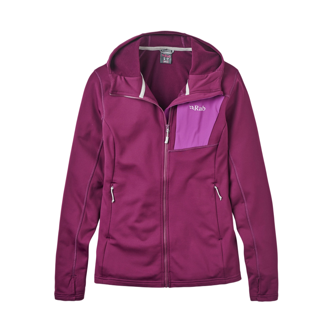 (W) 랩 슈퍼플럭스 후디 멀버리((W) Rab Superflux Hoody Mulberry) - 1