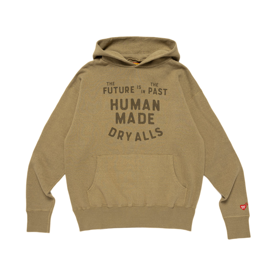 휴먼 메이드 츠리아미 후드 올리브 드랩(Human Made Tsuriami Hoodie Olive Drab) - 1