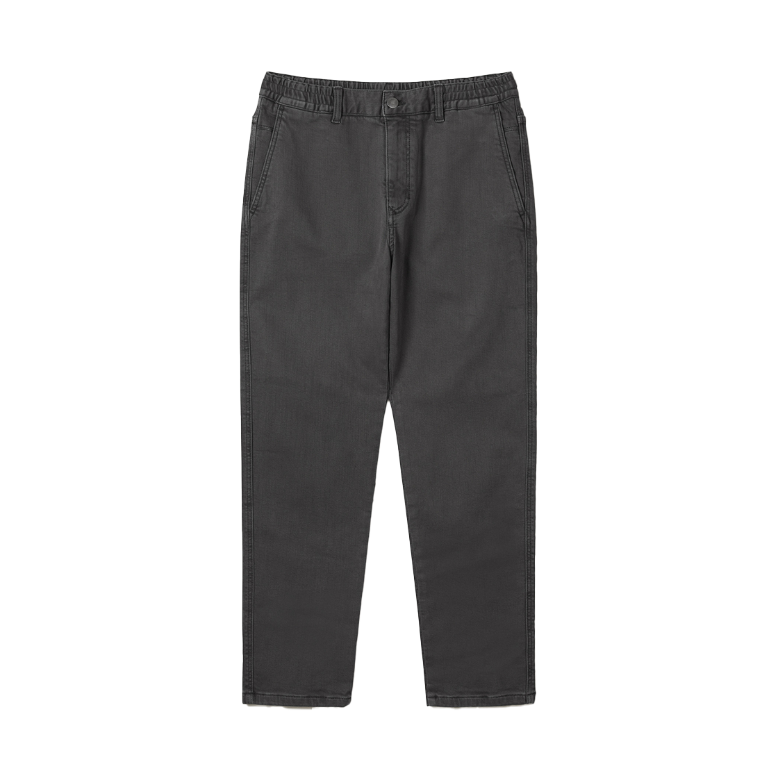 SAPDW25921CHX Series Brushed Luan Dyeing Relax Denim Pants Charcoal