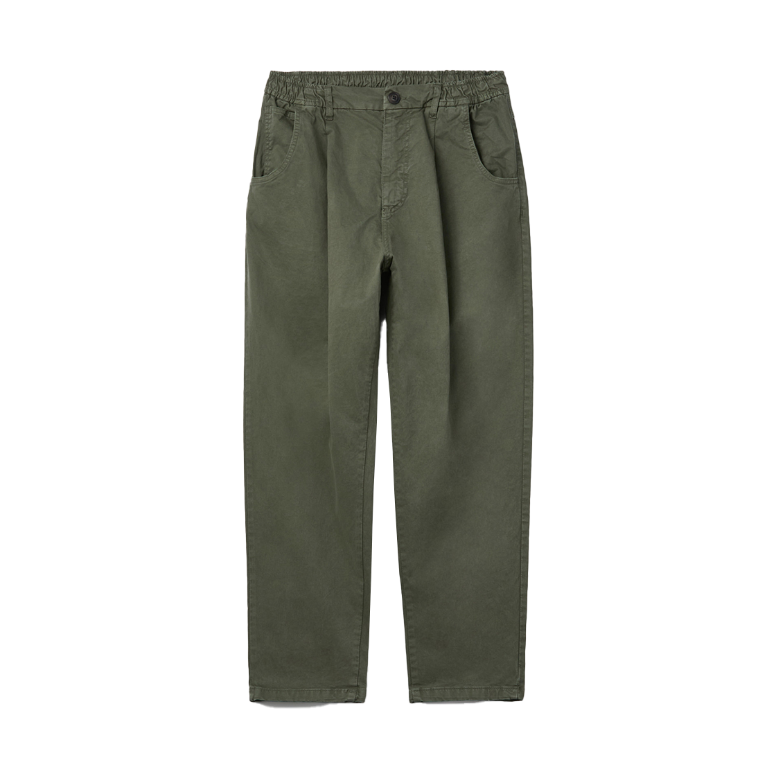 SOPNW25001GRX Series Fiver Easy Tuck Baggy Pants Green