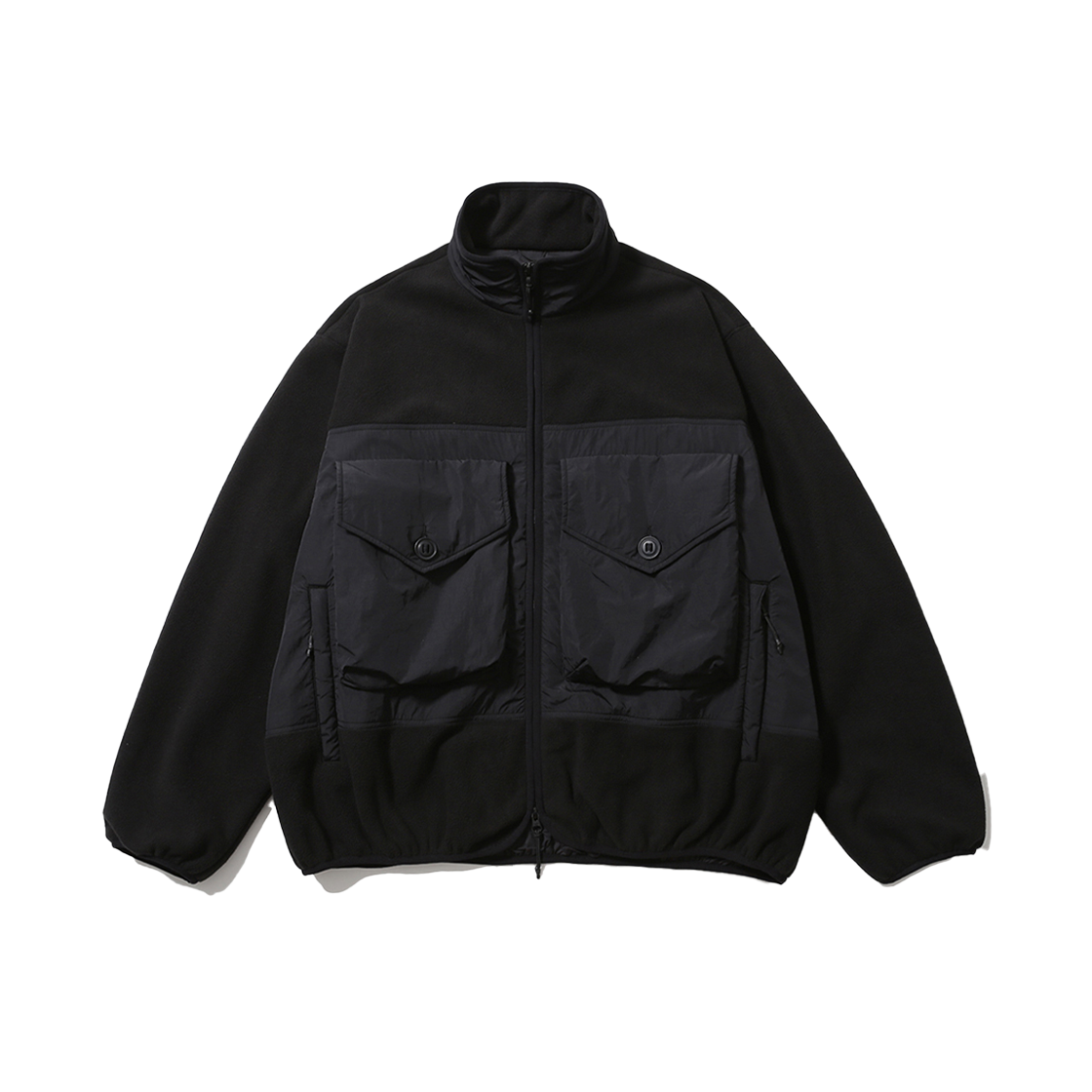 [FW25] 모이프 하이커 플리스 점퍼 블랙