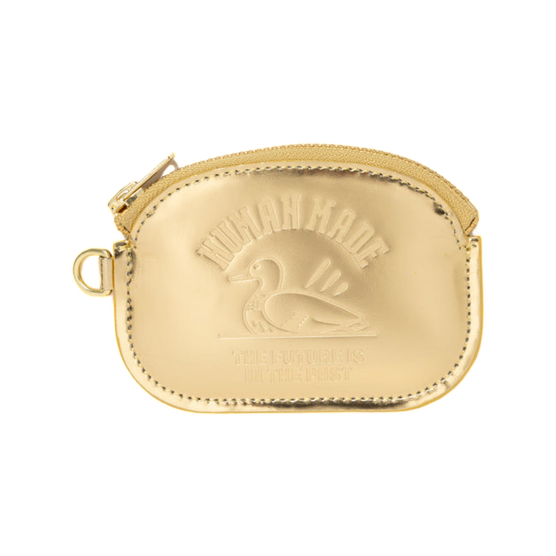 HM30GD030 Human Made Leather Coin Case Gold