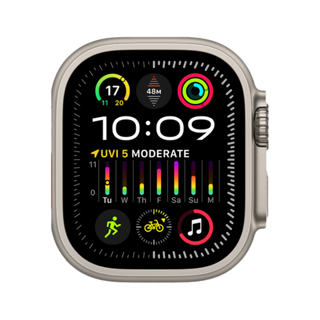 [S등급] 리퍼비시 애플워치 울트라 49mm 셀룰러 내추럴 티타늄 케이스([S등급] Refurbished Apple Watch Ultra 49mm Cellular Natural Titanium Case)