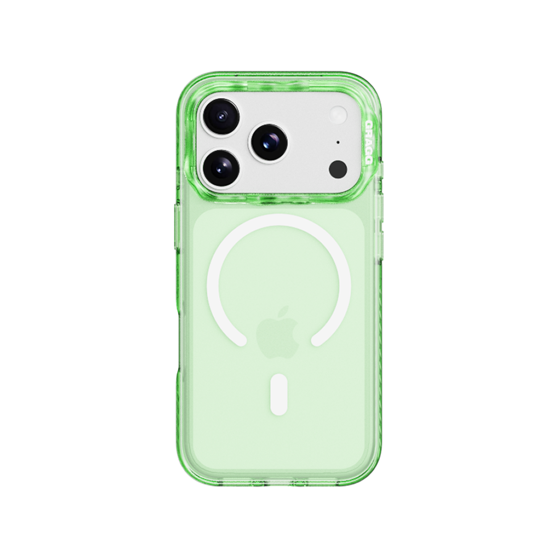 GRG25102221 Gragg Magsafe Layers Frame Case - Clear Green