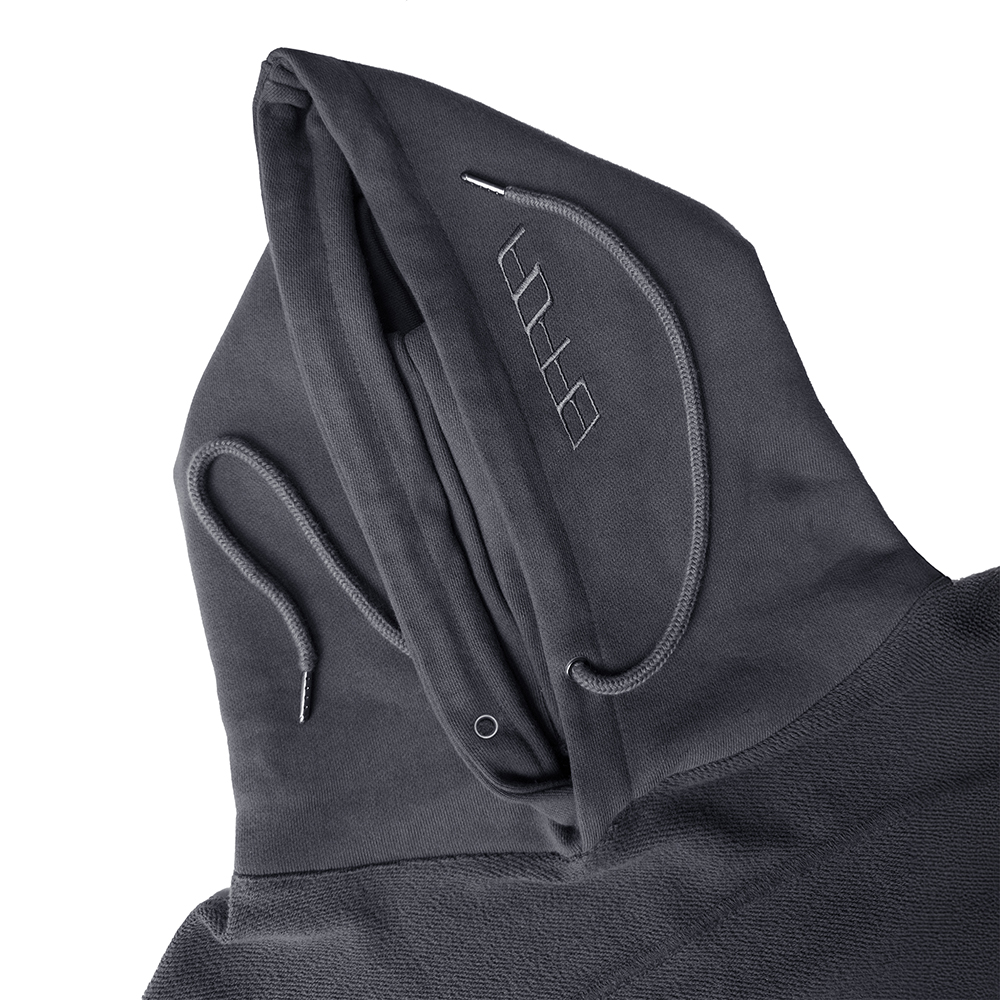 에러앤와이씨 리버서블 오버핏 후디 다크 그레이(ERROR NYC Reversible Overfit Hoodie Dark Grey) - 5