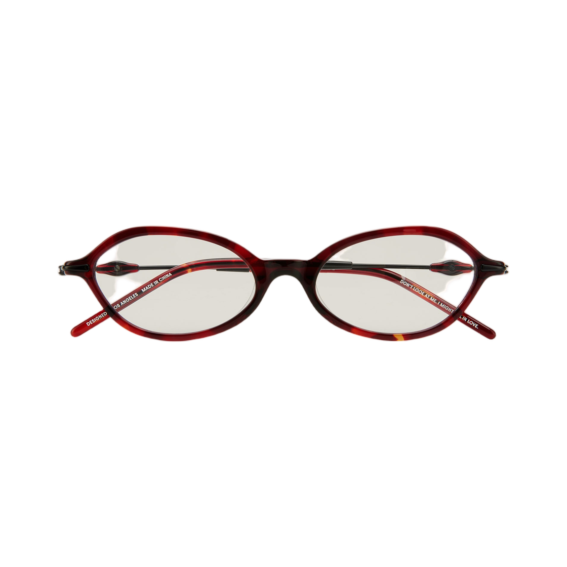 보니 클라이드 니사 블랙 논 프리스크립션 블루 라이트 렌즈(Bonnie Clyde Nisa Black Non Prescription Blue Light Lenses)