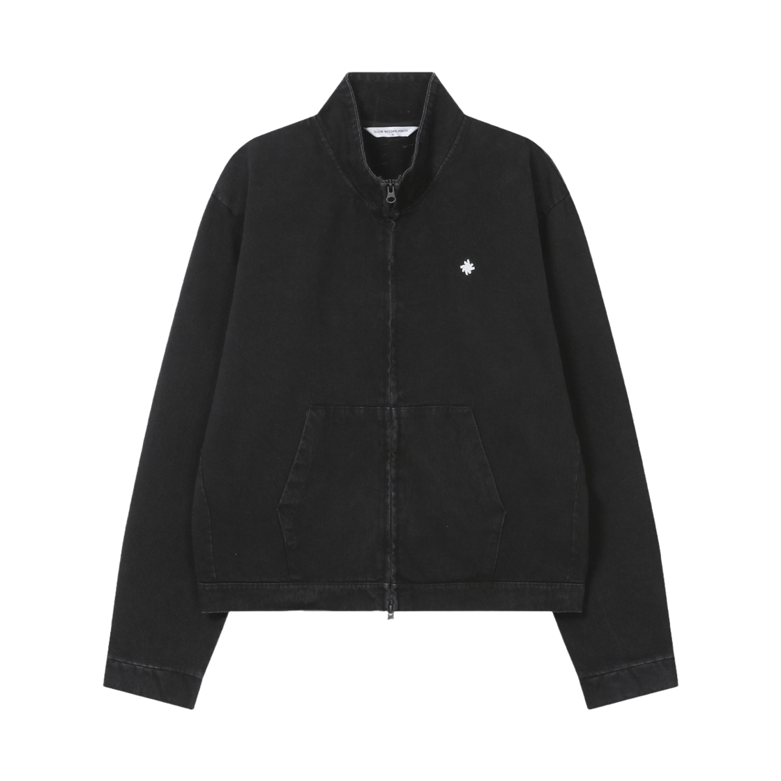 슬로우 레코드 하우스 빈티지 트랙 자켓 블랙(SLOW RECORD HOUSE Vintage Track Jacket Black)