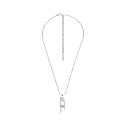 Diesel Dx1624040 Stainless Steel Pendant Necklace Silver