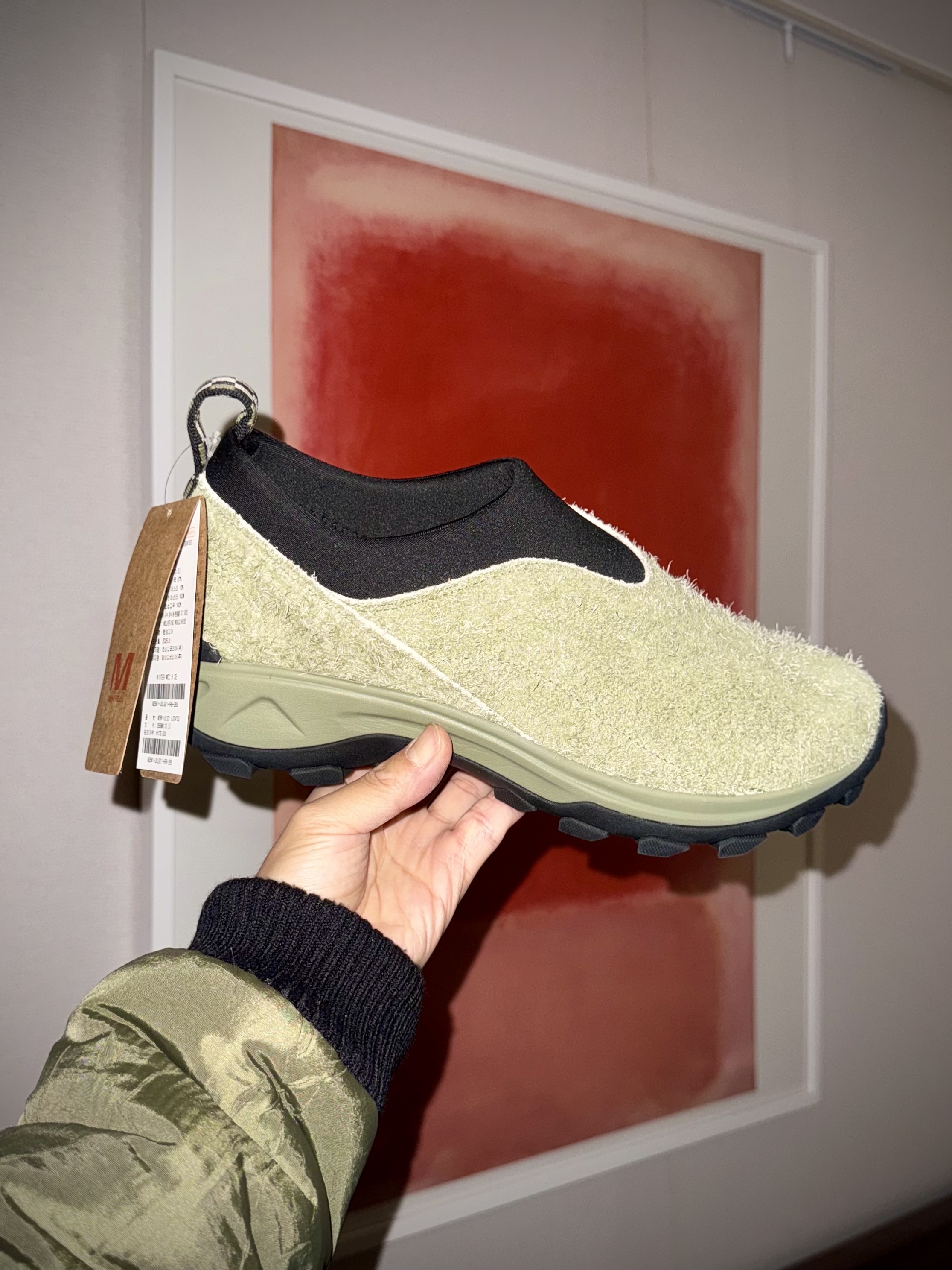 Merrell Winter Moc 3 1TRL Herb 착용 스타일