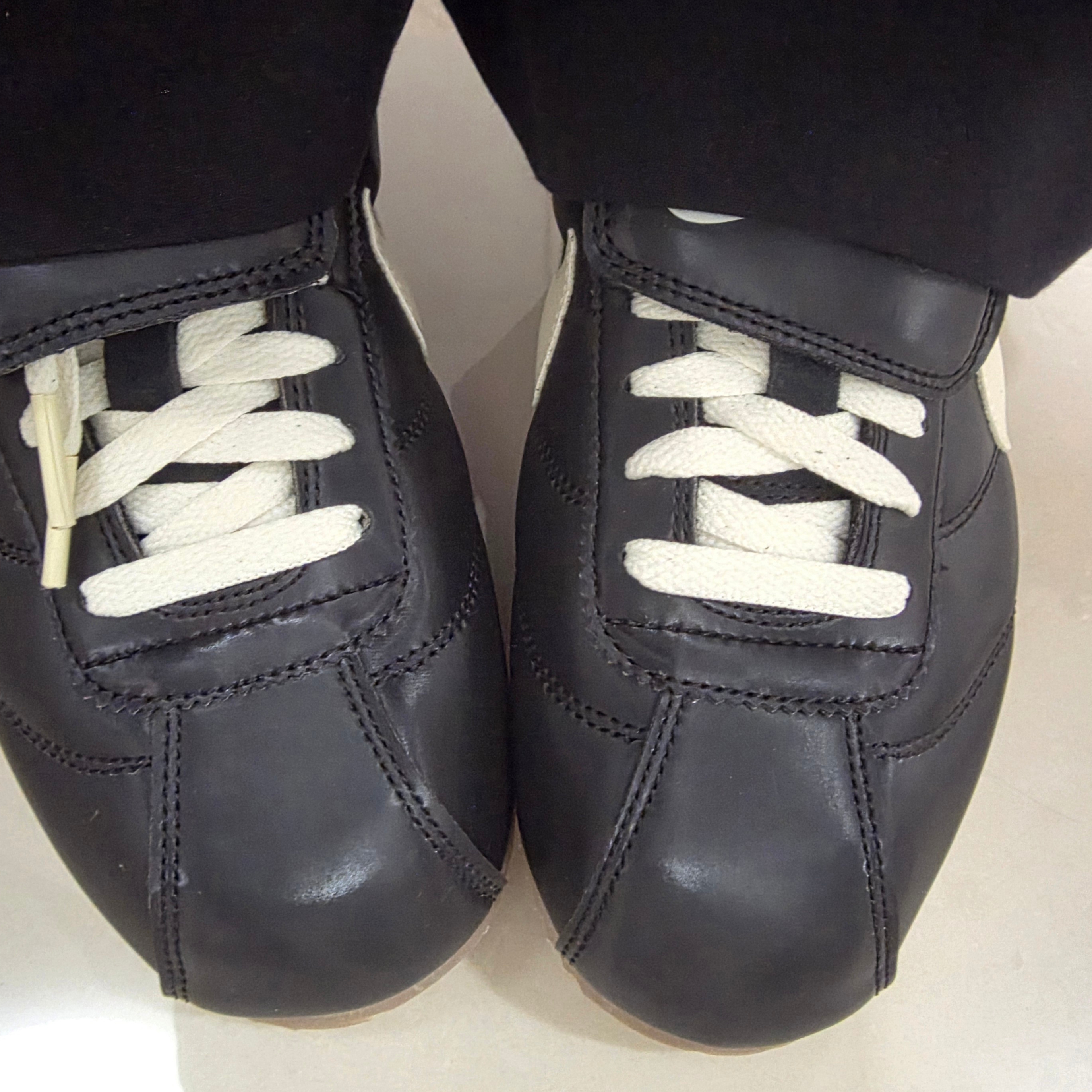 Nike Cortez SE Black Gum Brown 착용 스타일 - 1