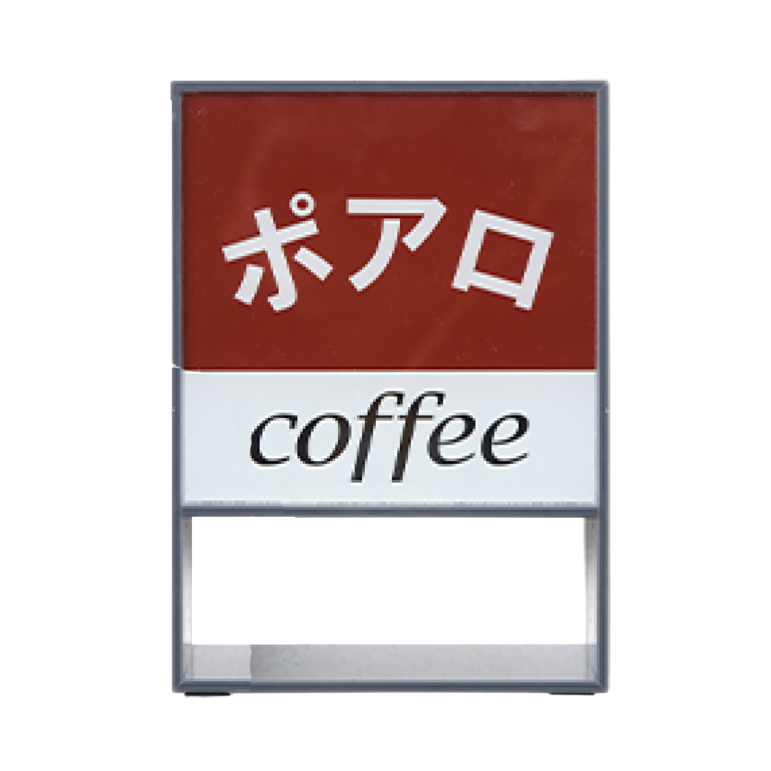 - 2025 Dan,comma Pop Up Detective Conan Cafe Poirot Signboard Lamp (Korean Ver.)