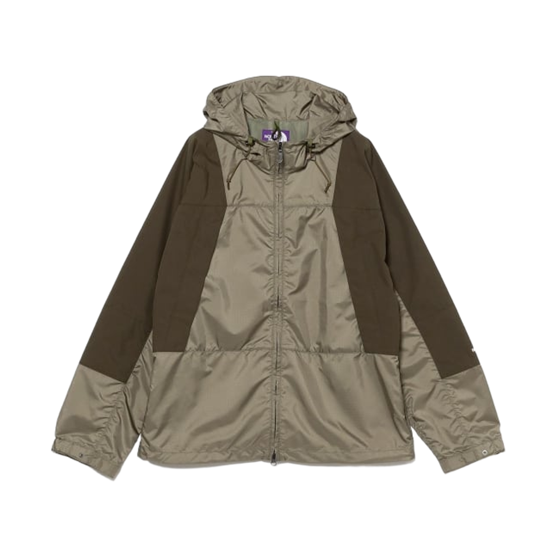 - The North Face Purple Label x Beams Mountain Wind Parka Olive