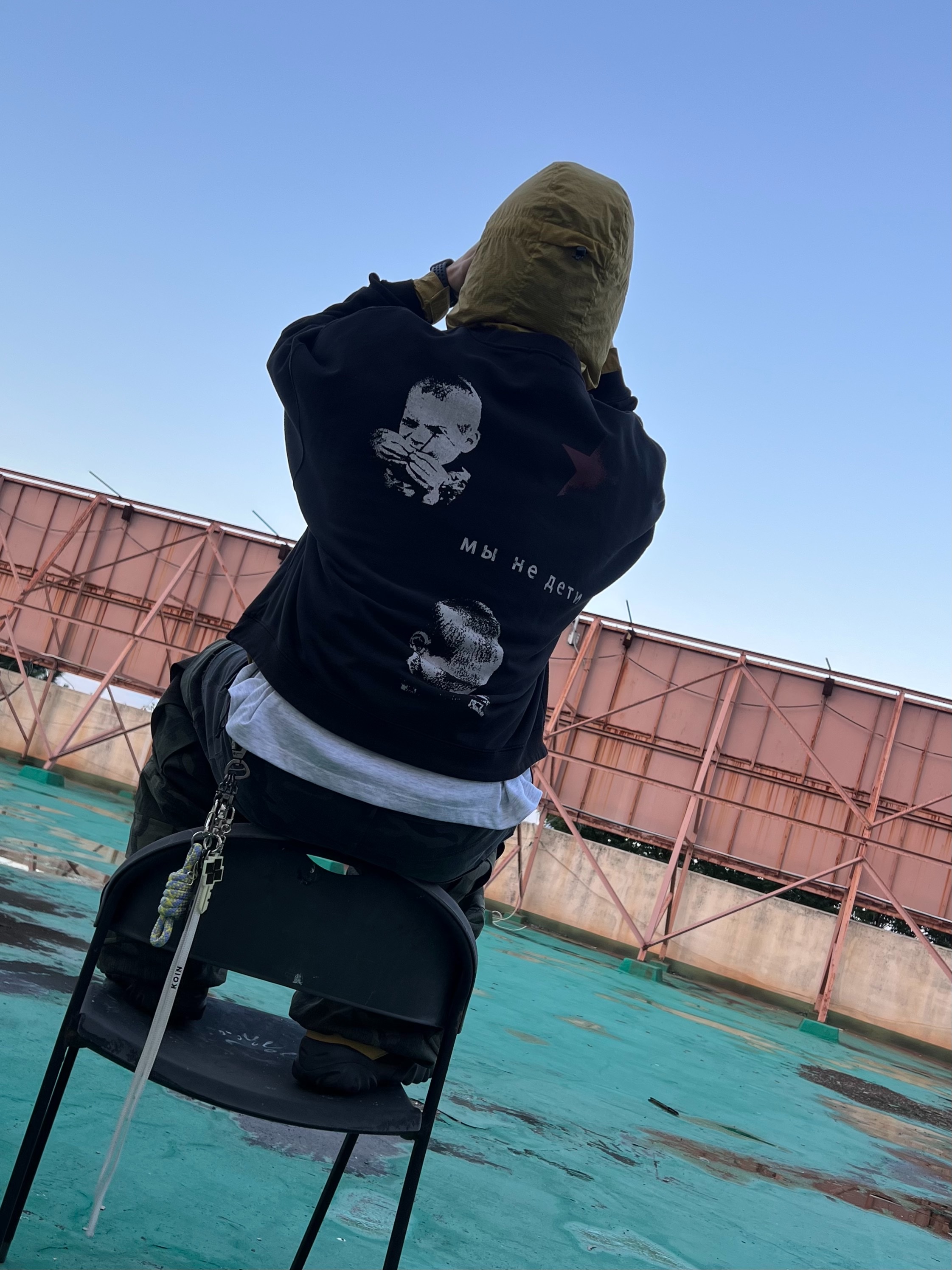 qAp Baby Crewneck Black, Oakley Factory Team Suede Flesh Edge Boots Yellow 착용 스타일 - 6