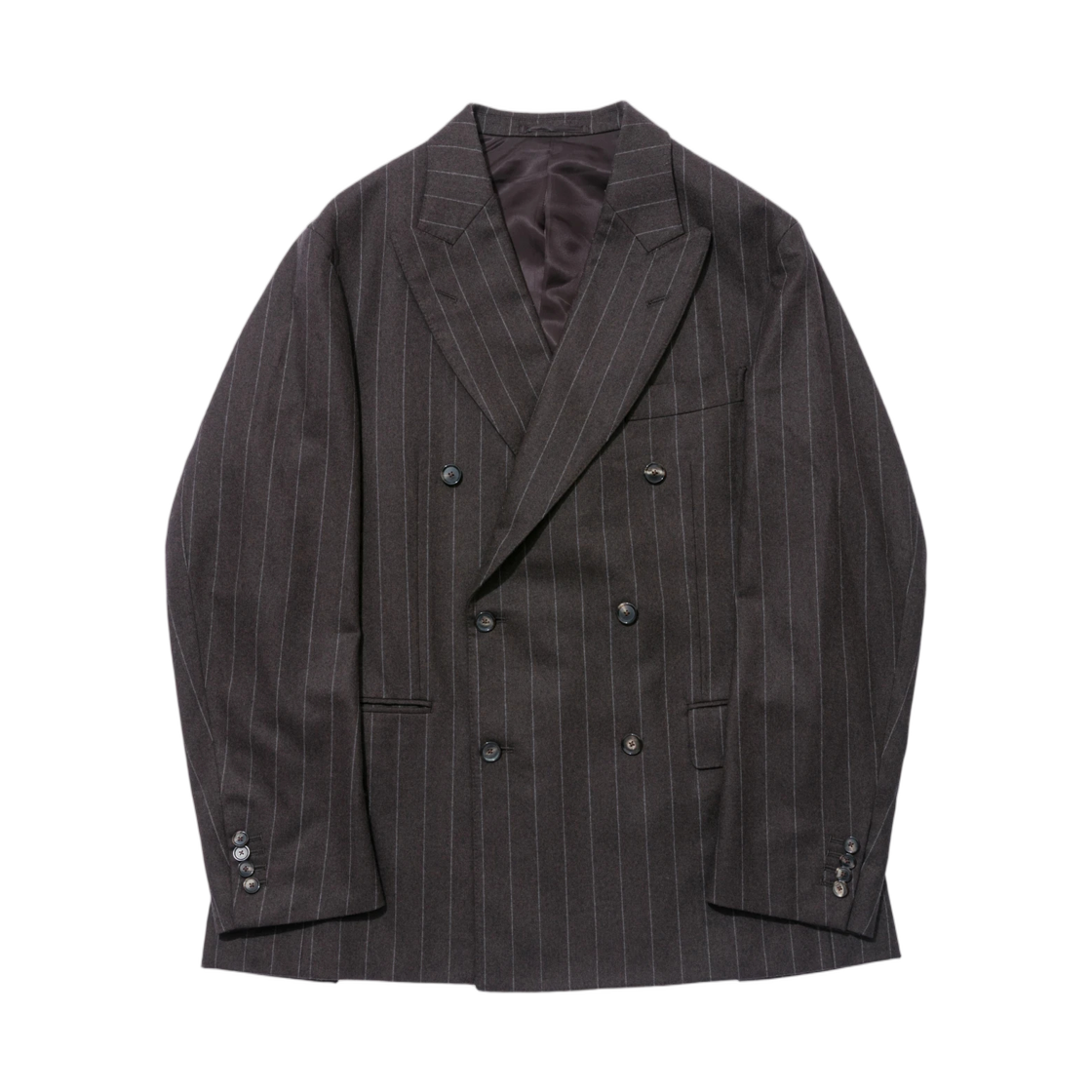 캡틴 선샤인 더블 브레스티드 자켓 탑 브라운(Kaptain Sunshine Double Breasted Jacket Top Brown) - 1