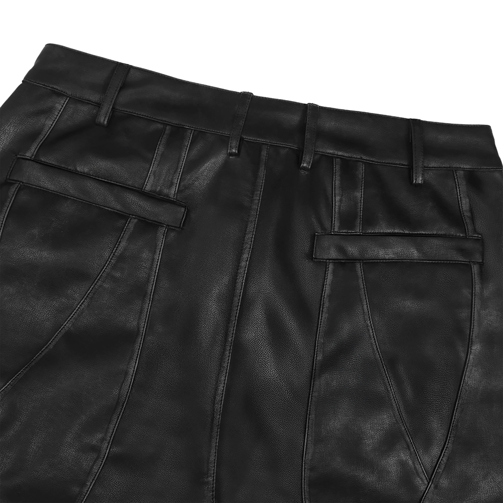 에러앤와이씨 패이즈쉬프트 디테쳐블 레더 팬츠 블랙(ERRORNYC Phase-Shift Detachable Leather Pants Black) - 4