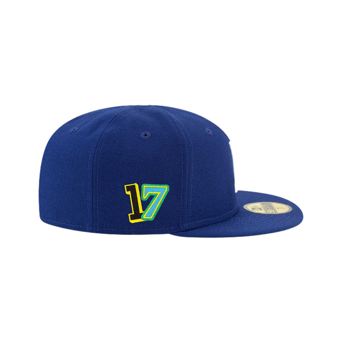 뉴에라 MLB 25 플레이어스 위켄드 LA 다저스 오타니 쇼헤이 17 피티드 캡 게임 다크 로얄(New Era MLB 25 Player's Weekend LA Dodgers Shohei Ohtani 17 Fitted Cap Game Dark Royal) - 3