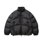 [FW25] moif Shadow Puffer Down Parka Sooty Black