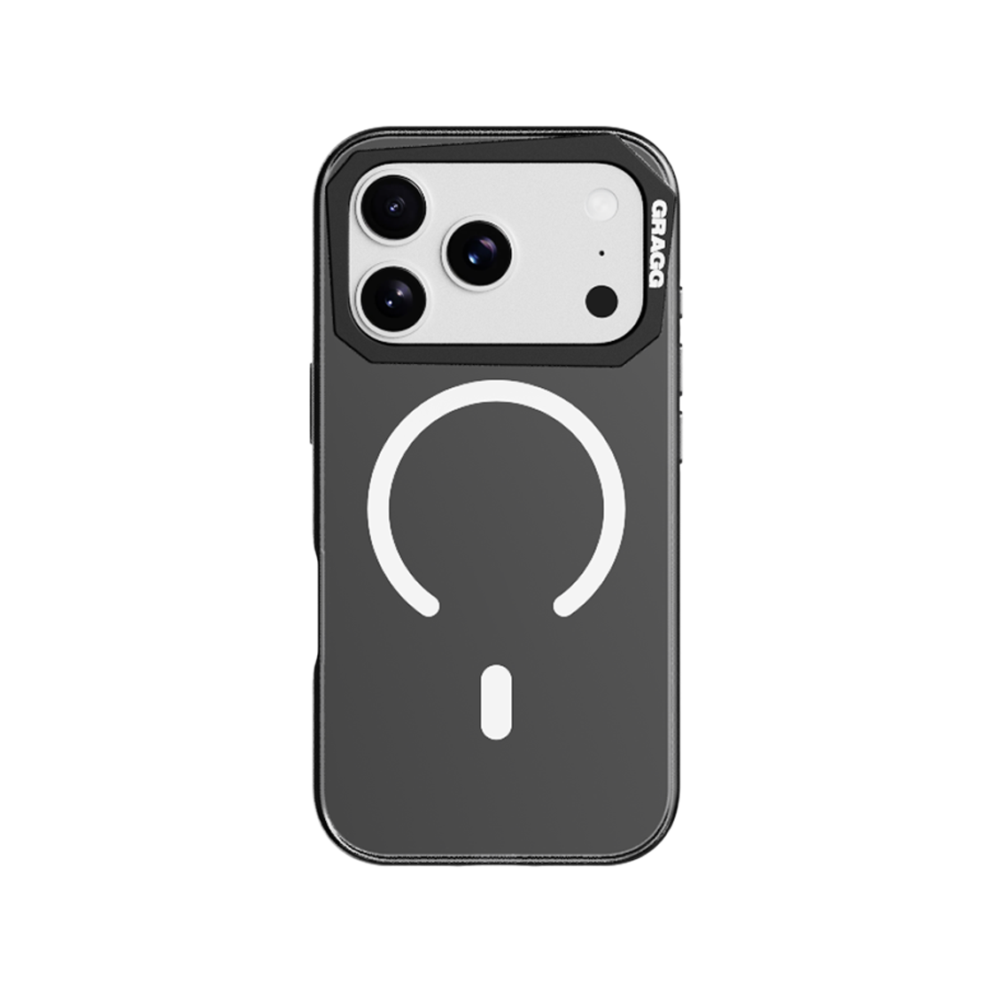 그래그 맥세이프 코너 프레임 케이스 - 블랙(Gragg Magsafe Corner Frame Case - Black)