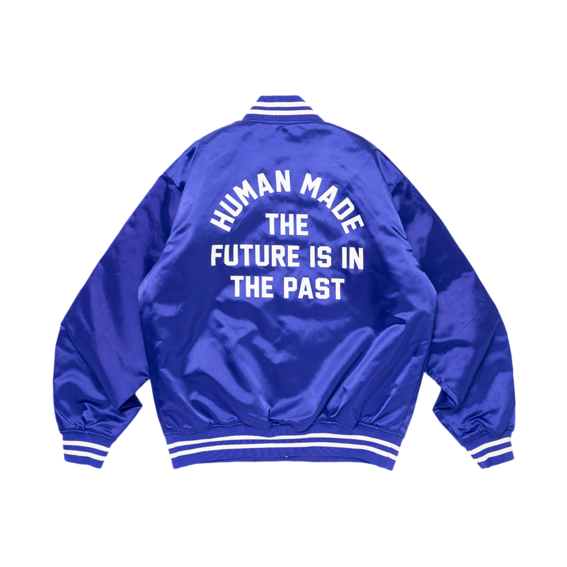 휴먼 메이드 나일론 스타디움 자켓 블루(Human Made Nylon Stadium Jacket Blue) - 2