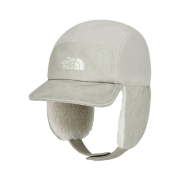 The North Face White Label Fleece Earmuff Cap White Sand - 25FW