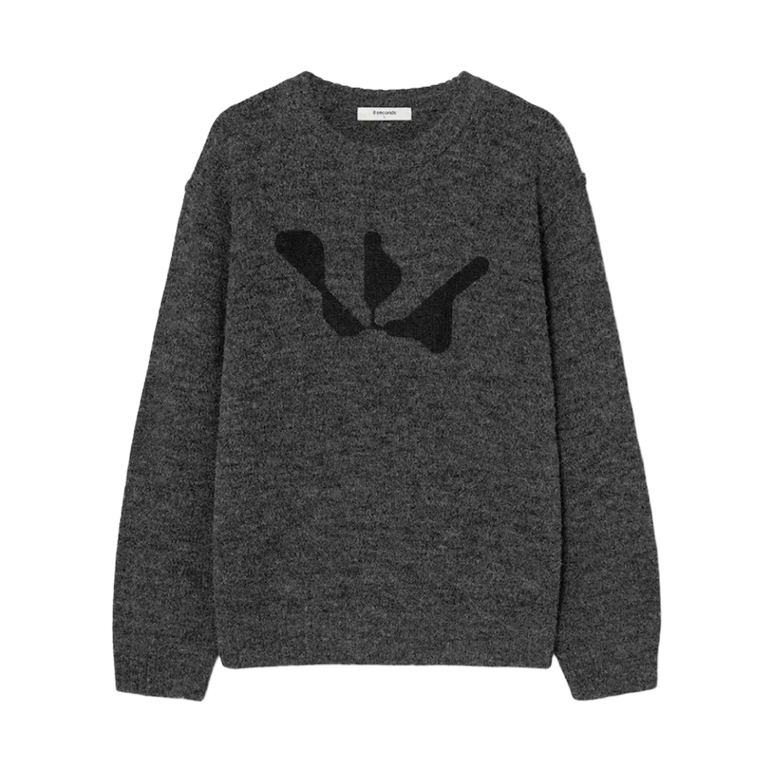 425X51IX14 8seconds x Woodz Logo Round Knit Ash