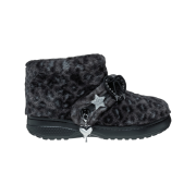 Crocs Classic Unfurgettable Leopard Boot Black Leopard