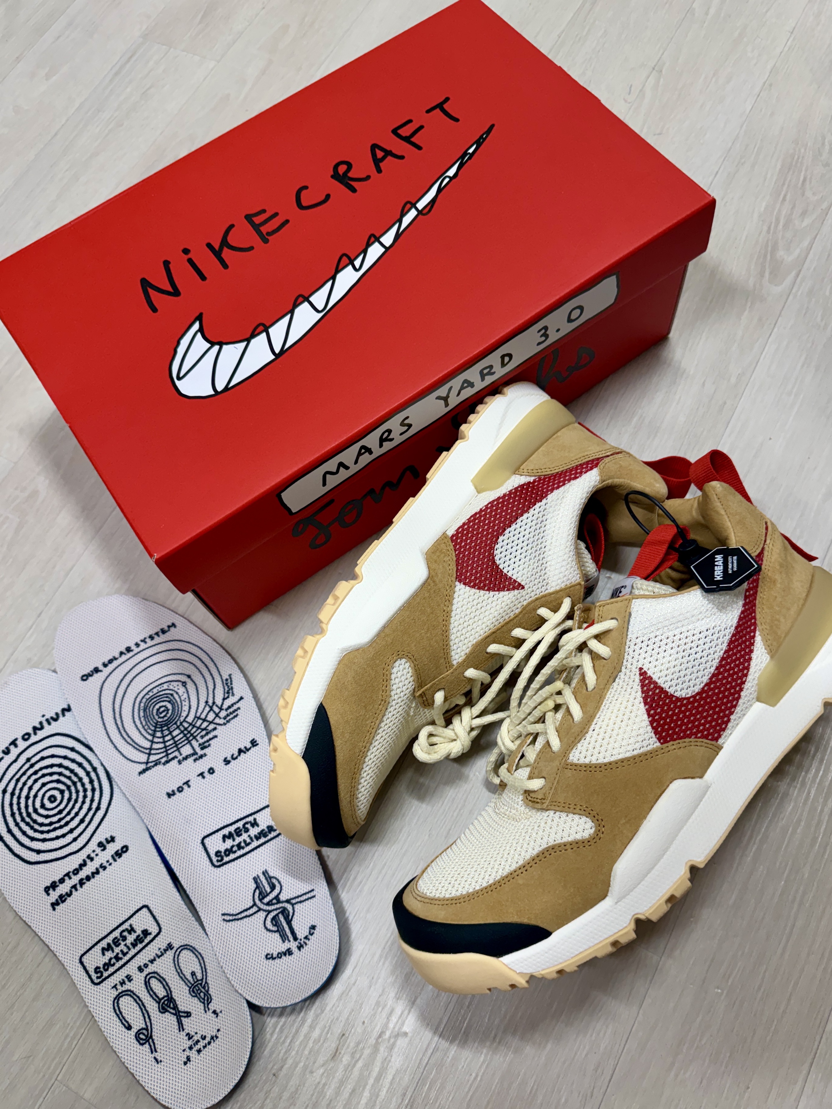 Nike x Tom Sachs Mars Yard Shoe 3.0 Space Camp 착용 스타일 - 1