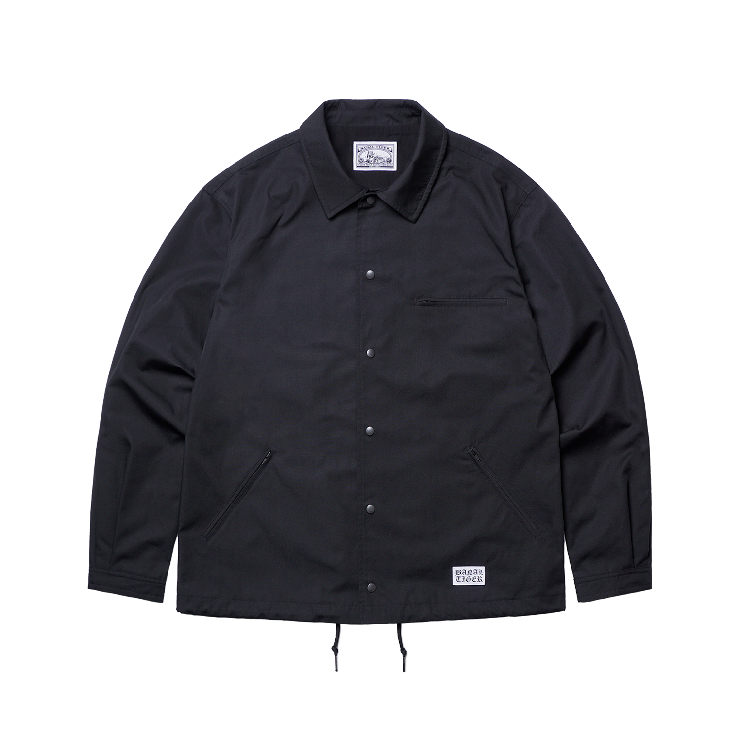 BT25SSJK001 BANAL TIGER Shirt Jacket Black