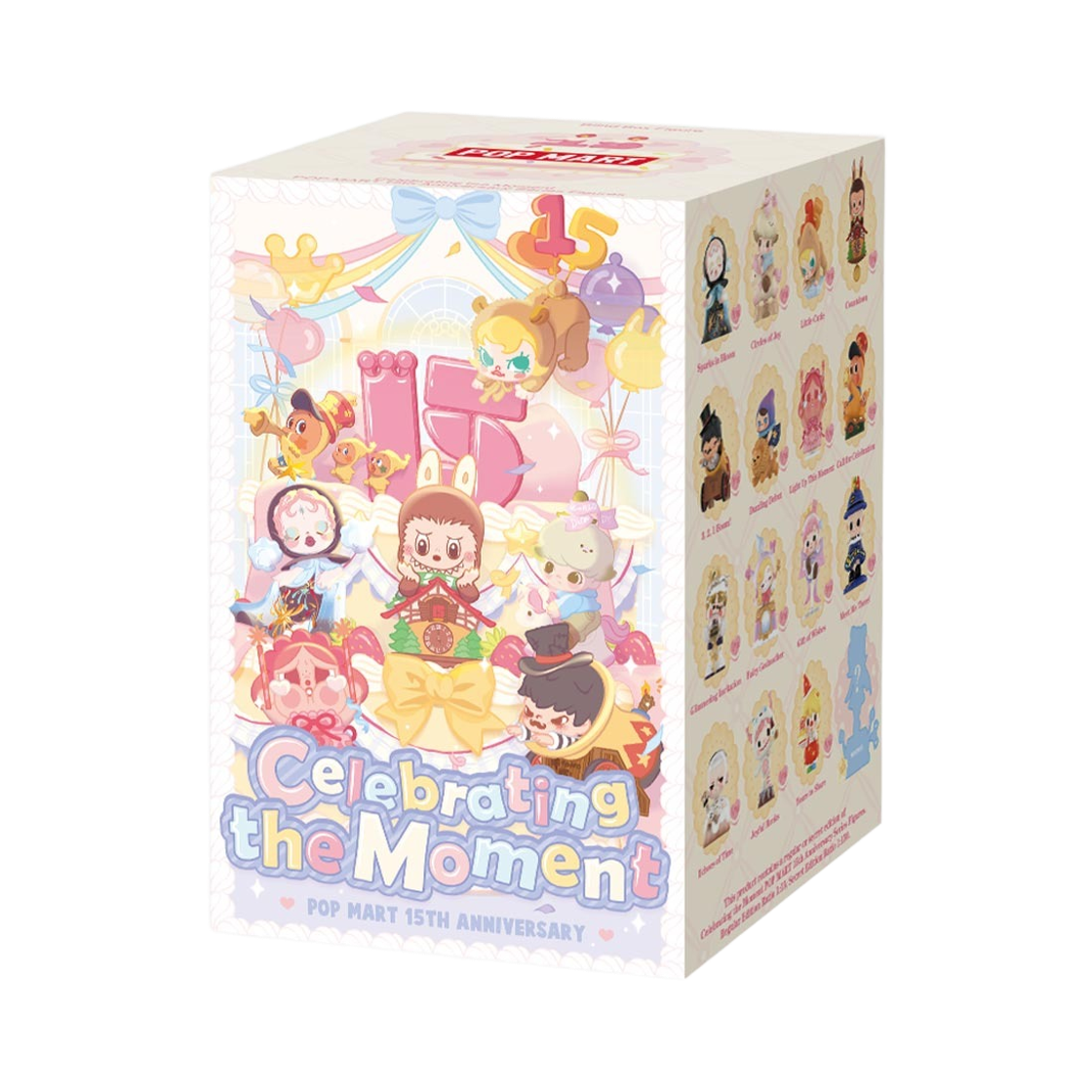 팝마트 15주년 파티 시리즈 피규어 미개봉 랜덤박스 (1개입)(Pop Mart Celebrating The Moment Pop Mart 15th Anniversary Series Figures Sealed Case (1 Blind Box)) - 1